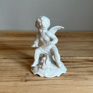 Dresden Crown 'D' Angel Cherub Figurine